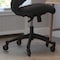 Flash Furniture Black Mesh Mid-Back Task Chair with Roller Wheels BL-X-5M-BK-RLB-GG - alternate 3